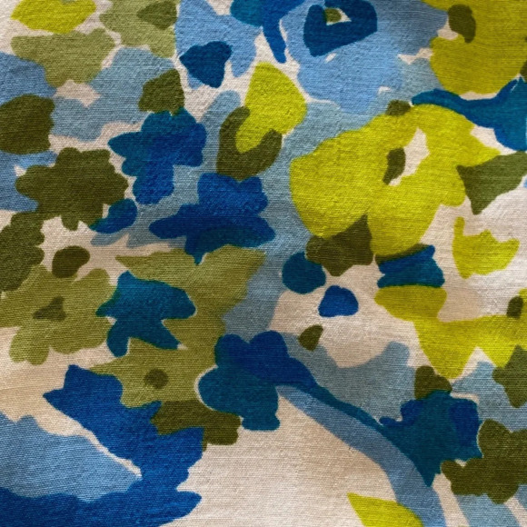 Reformation x camille Rowe Nevada Floral Mini Dress blue green 33779 - Picture 10 of 11